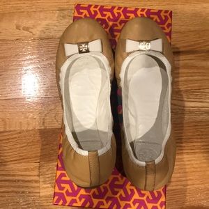Tory Burch Leather Flats size 7